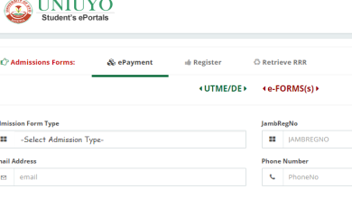 UNIUYO Application Portal
