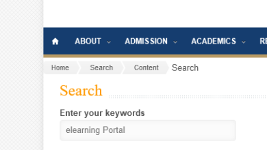 UG eLearning Portal Login