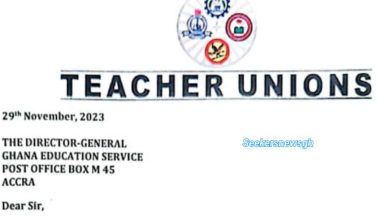 Change SHS Reopening Date; Teacher Unions to GES