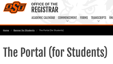 OSU Student portal login