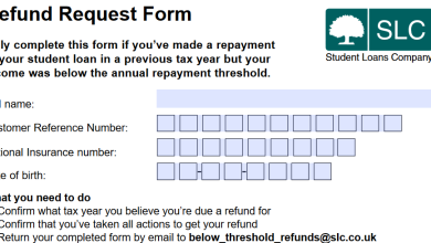 Student Finance Refund from SLC