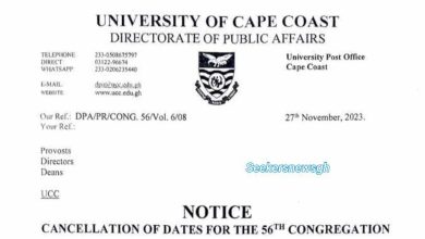 UCC's 56th Congregation Rescheduled to January 2024