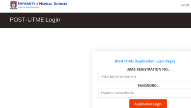 UNIMED Admission Portal login
