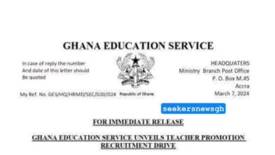 GES unveils Teacher Promotion Drive; Check Requirements and Apply Here