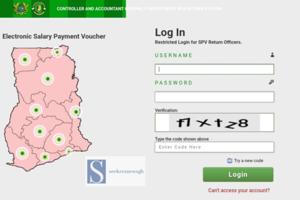 ESPV Salary Validation Portal – Ghana Validation for this month