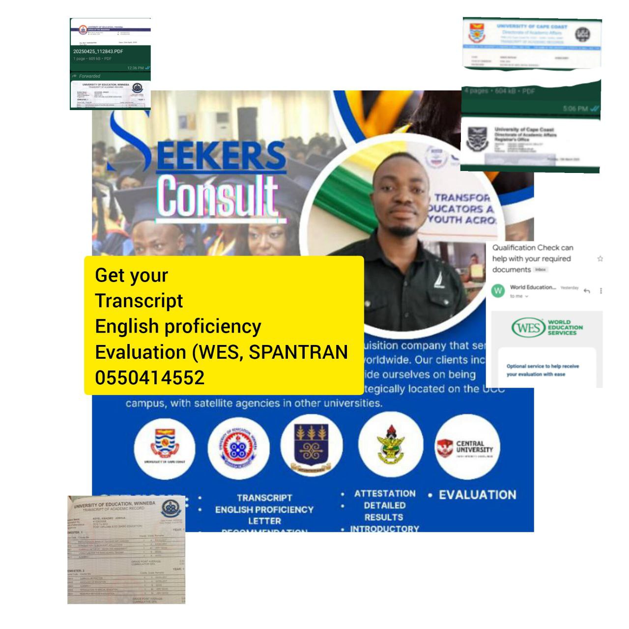 University of Cape Coast Transcript and UEW Transcript Help Centre