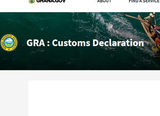 Ghana Customs Service Salary and Training Allowance ; Recruits Ghana Customs