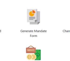 How to generate mandate 